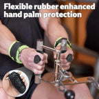 Anti Slip Weight Lifting Grips Pull Ups Gym Training Unisex Ergonomic Rubber Hand Protector Strengthener Handle Gloves
